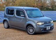NISSAN CUBE 2011, M SELECTION, 1.5 PETROL, 5 SEATER, ALLOYS, PEARL GREY PAINT, BLACK CLOTH INTERIOR