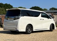 TOYOTA VELLFIRE 2016, L PACKAGE, 3.5Z V6 FULLY LOADED, 7 SEATER, SUNROOF, PEARL WHITE PAINT, BEIGE LEATHER INTERIOR