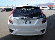 HONDA JAZZ / FIT 2014, L PACKAGE, 1.5 PETROL HYBRID FULLY LOADED, 5 SEATER, PEARL WHITE PAINT, BLACK CLOTH INTERIOR
