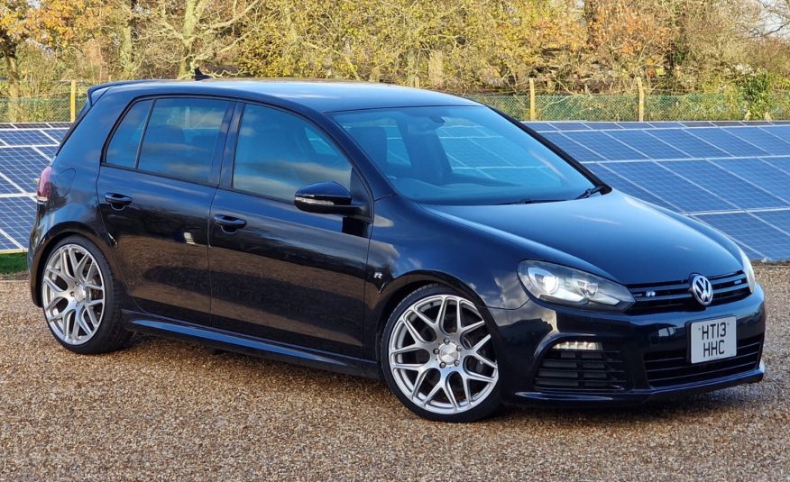 VOLKSWAGEN GOLF R 2013, 2.0 PETROL FULLY LOADED, 4WD, 5 SEATER, PEARL BLACK PAINT, BLACK LEATHER INTERIOR