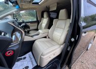 TOYOTA VELLFIRE 2016, EXECUTIVE LOUNGE, 3.5Z V6 FULLY LOADED, 7 SEATER, SUNROOF, BODYKIT, PEARL BLACK PAINT, BEIGE LEATHER INTERIOR