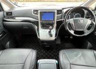TOYOTA ALPHARD 2009, G EDITION, 3.5 V6 FULLY LOADED, 7 SEATER, BODYKIT, ALLOYS, PEARL SILVER PAINT, BLACK LEATHER INTERIOR