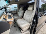 TOYOTA ALPHARD 2006, AS PLATINUM SELECTION, 2.4 PETROL FULLY LOADED, 8 SEATER, BODYKIT, PEARL BLACK PAINT, BEIGE HALF LEATHER INTERIOR