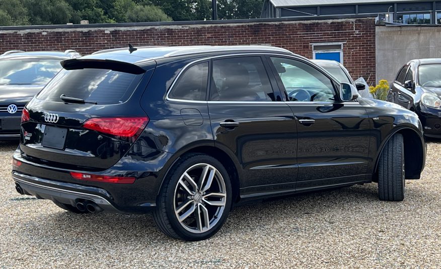 AUDI SQ5 2014, 3.0 PETROL FULLY LOADED, 4WD, 5 SEATER, PEARL BLACK PAINT, BLACK LEATHER INTERIOR