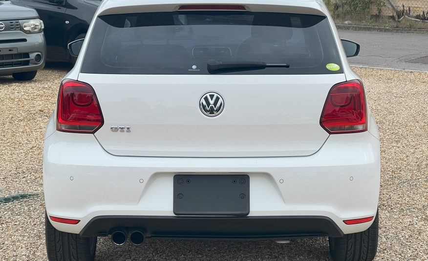 VOLKSWAGEN POLO GTI 2012, 1.4 PETROL FULLY LOADED, 2WD, 5 SEATER, PEARL WHITE PAINT, BLACK CLOTH INTERIOR
