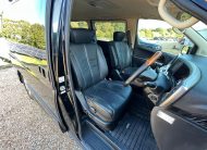 NISSAN ELGRAND 2008, HIGHWAY STAR, 3.5 V6 FULLY LOADED, 8 SEATER, PEARL BLACK PAINT, BLACK LEATHER INTERIOR