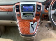 TOYOTA ALPHARD 2005, 3.0 V6 PETROL FULLY LOADED, 8 SEATER, PEARL WHITE PAINT, BEIGE LEATHER INTERIOR