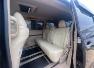 TOYOTA VELLFIRE 2014, X EDITION, 2.4 PETROL FULLY LOADED, 8 SEATER, ALLOYS, PEARL PURPLE PAINT, BEIGE LEATHER INTERIOR