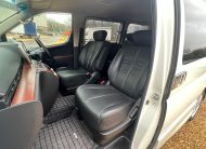 NISSAN ELGRAND 2007, HIGHWAY STAR, 3.5 V6 FULLY LOADED, 8 SEATER, ALLOYS, PEARL WHITE PAINT, BLACK LEATHER INTERIOR