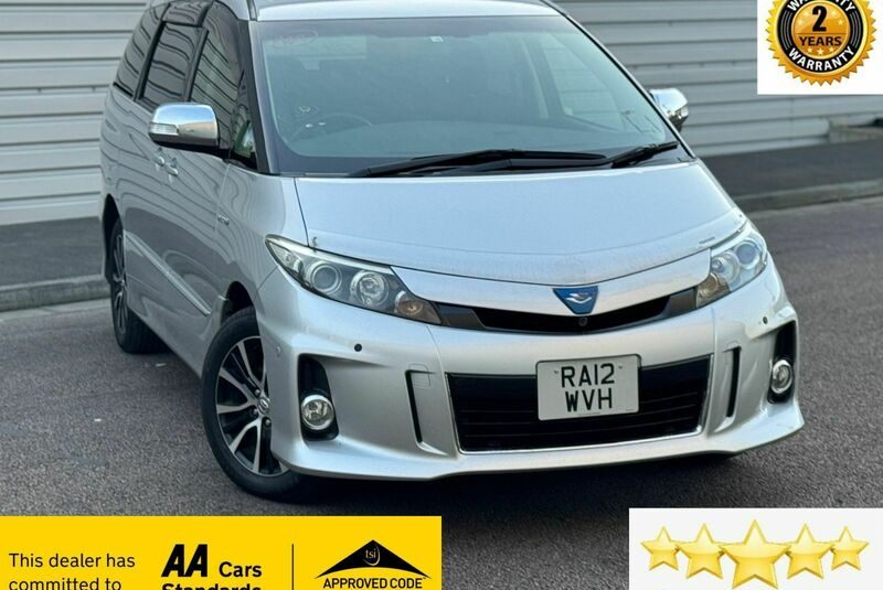 TOYOTA ESTIMA SILVER 2.4 PETROL HYBRID 2012