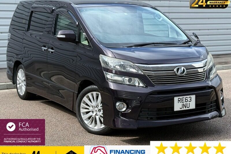 TOYOTA VELLFIRE 2014, Z EDITION 2.4 PETROL, 7 SEATER, ALLOYS, PURPLE