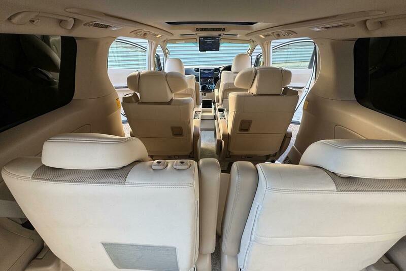 Toyota Alphard Vellfire 3.5 V6 Petrol 2014 Top Spec Reclining Seat Double Sunroof