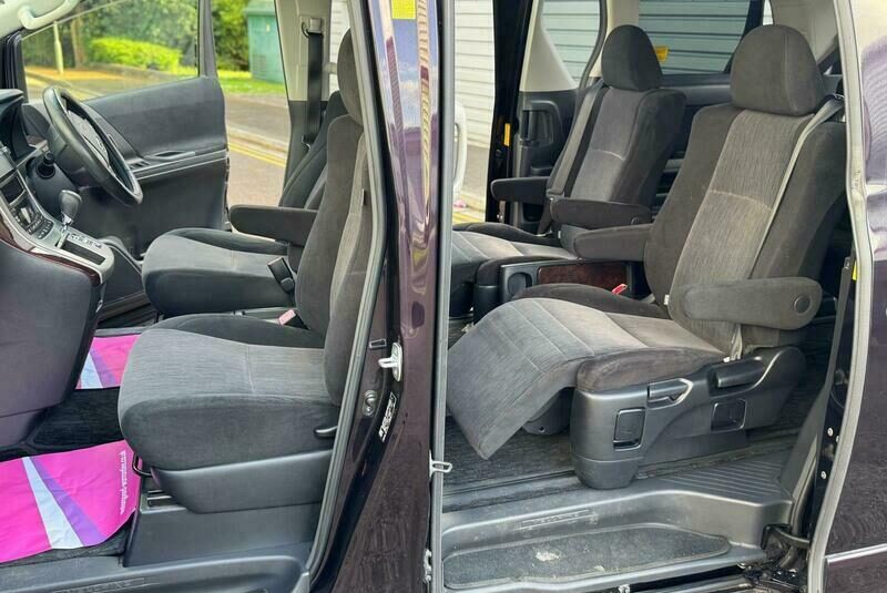 TOYOTA VELLFIRE 2014, Z EDITION 2.4 PETROL, 7 SEATER, ALLOYS, PURPLE