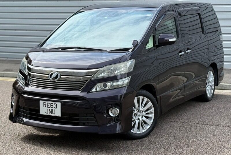 TOYOTA VELLFIRE 2014, Z EDITION 2.4 PETROL, 7 SEATER, ALLOYS, PURPLE