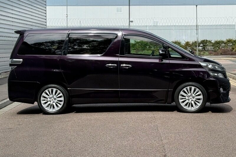 TOYOTA VELLFIRE 2014, Z EDITION 2.4 PETROL, 7 SEATER, ALLOYS, PURPLE