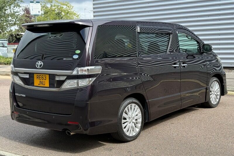 TOYOTA VELLFIRE 2014, Z EDITION 2.4 PETROL, 7 SEATER, ALLOYS, PURPLE