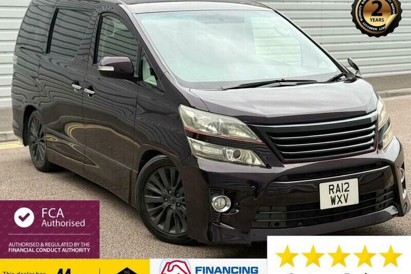 TOYOTA ALPHARD 2012- Vellfire, 2.4 PETROL, SPECIAL BODY KIT, 7 SEATER, 65K MILES