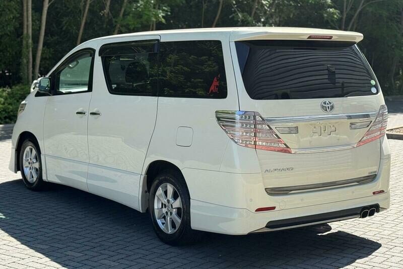 TOYOTA ALPHARD VELLFIRE 2013, PLATINUM, 2.4 PETROL, AUTO, Pearl White