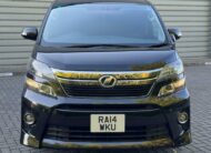 TOYOTA VELLFIRE 2014 VELLFIRE ALPHARD, GOLDEN EYES EDITION 2.4L PETROL, MINT CON