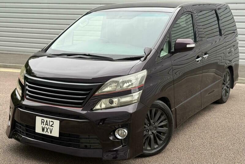 TOYOTA ALPHARD 2012- Vellfire, 2.4 PETROL, SPECIAL BODY KIT, 7 SEATER, 65K MILES