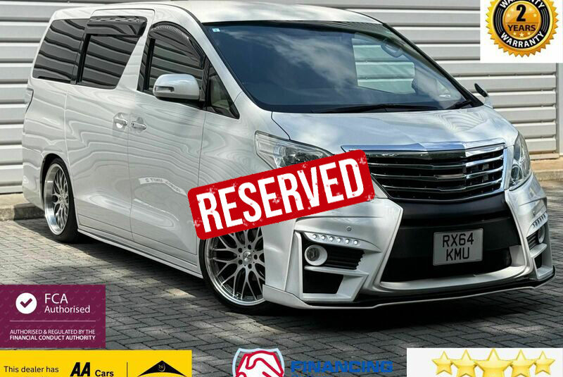 TOYOTA ALPHARD 2014, 2400 CC PETROL FRESH IMPORT HIGHLY SPEC