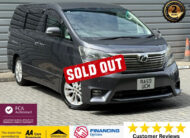 TOYOTA VELLFIRE ALPHARD 2010, 2.4 PETROL FULLY LOADED