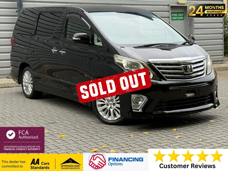 Toyota Alphard Luxury Business Edition 2012 – Mint Condition