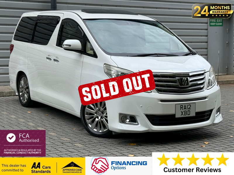 Toyota Alphard Luxury Business Edition 2012 – Top SPEC ULEZ