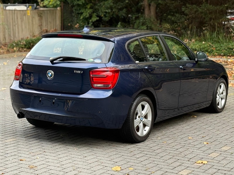 BMW 116I SPORT AUTO BLUE 2014