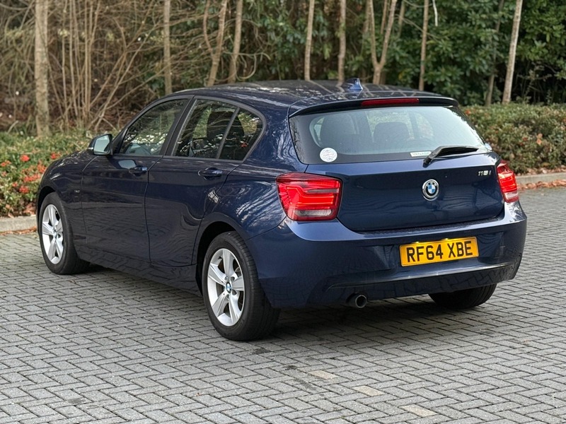 BMW 116I SPORT AUTO BLUE 2014