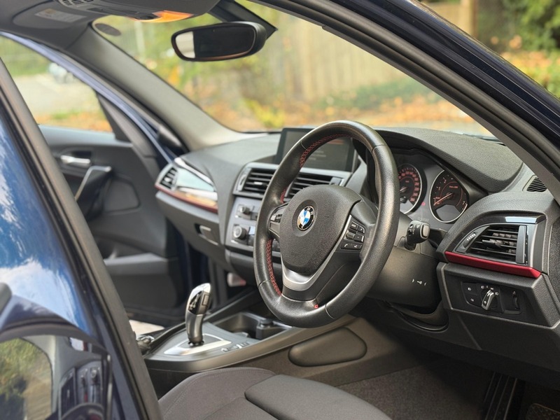 BMW 116I SPORT AUTO BLUE 2014