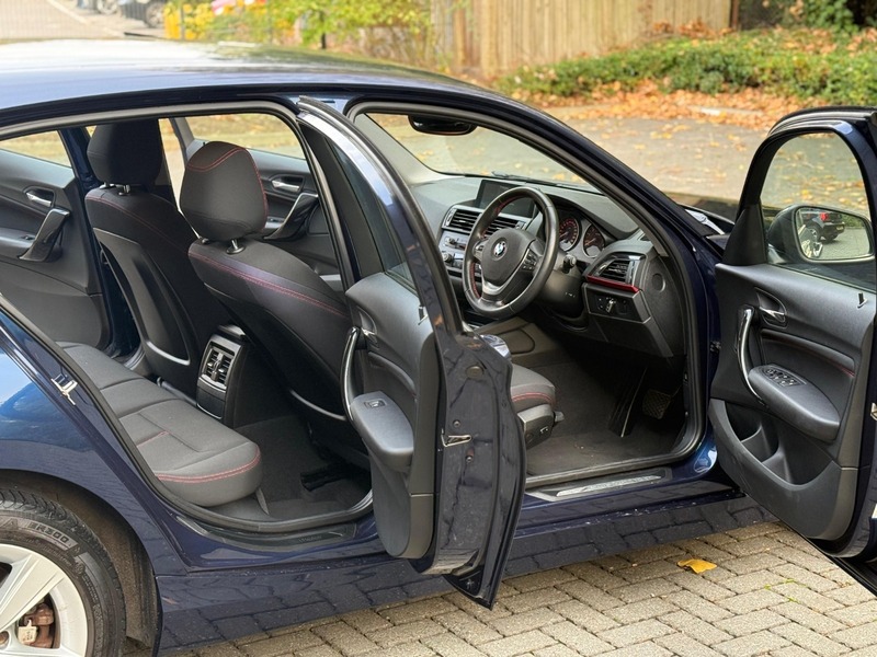 BMW 116I SPORT AUTO BLUE 2014