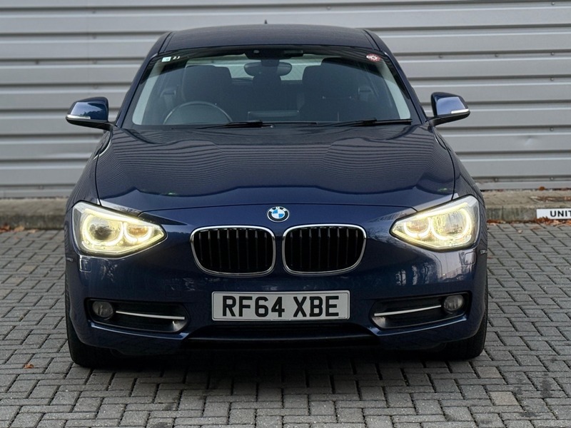 BMW 116I SPORT AUTO BLUE 2014