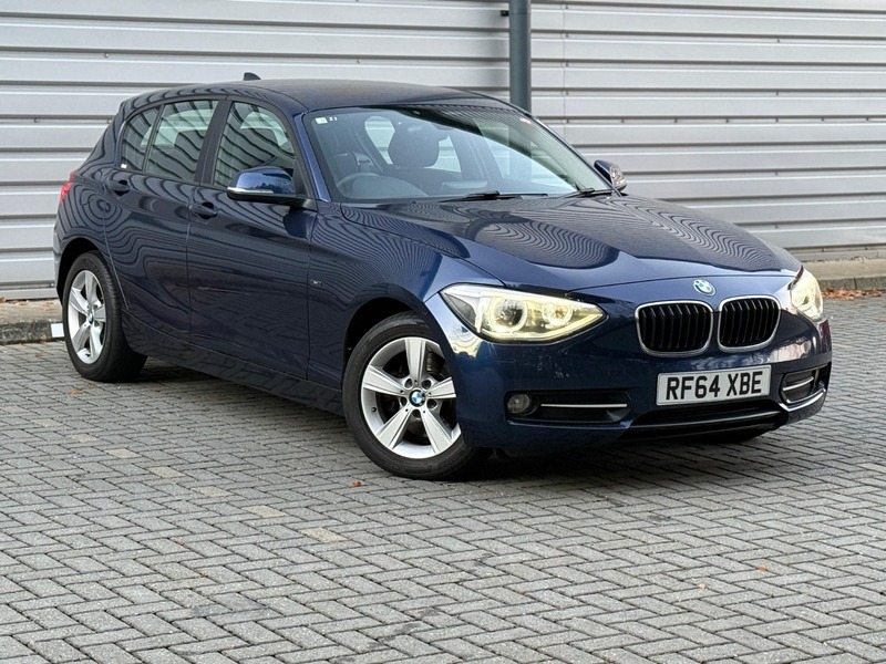 BMW 116I SPORT AUTO BLUE 2014