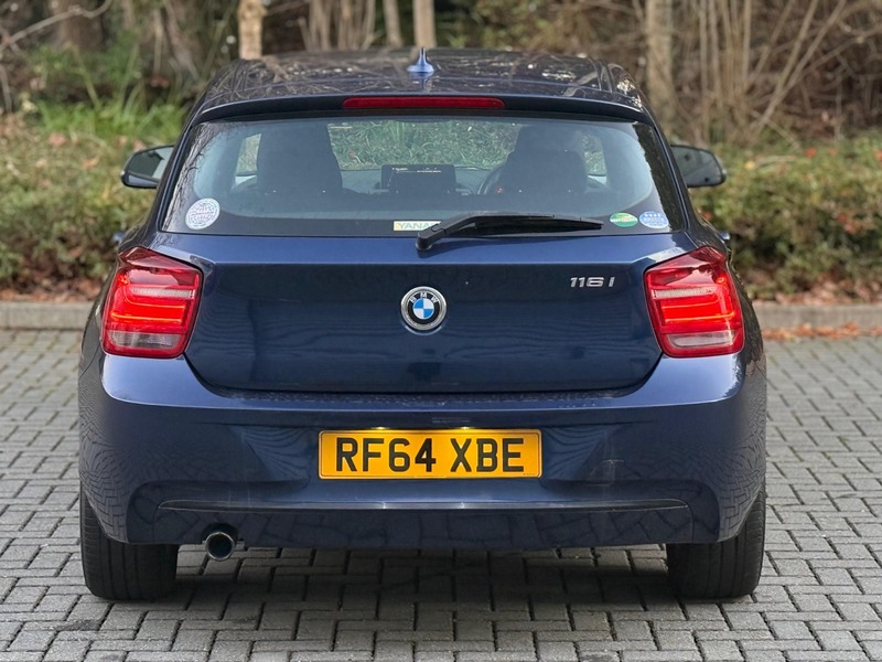 BMW 116I SPORT AUTO BLUE 2014