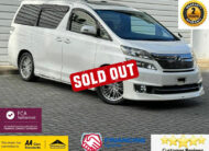 Toyota Vellfire 2014 Luxury Pack Business Edition Exceptionally Clean V6 3.5 Petrol