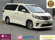 Toyota Alphard Premium Leather seats, 2013 White