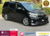 Toyota Vellfire 2013/09 Goldeneye V6 Black